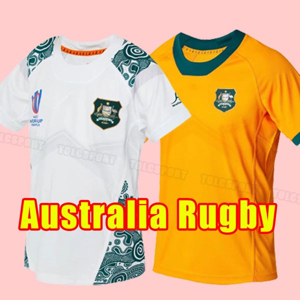 Maglia della squadra nazionale di rugby australiana maglia 23 24 maglia Australia S-5XL 4XL 3XL coppa del mondo a sette casa lontano 2023 2024