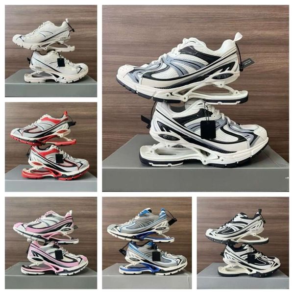 scarpe firmate scarpe da donna scarpe casual flow runner piattaforma moda donna sneakers nero bianco verde rosa blu scuro grigio cemento beige arcobaleno ombra outdoor