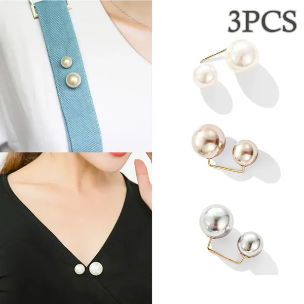 Broschen Brosche Pin Pullover Schal mit Perle, um zu verhindern, dass Kleidung herunterfällt Dinge Geschenke für Frauen