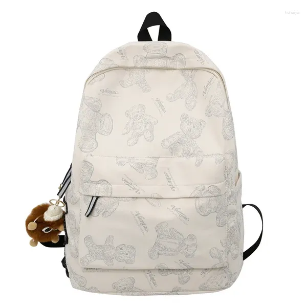 Studenti college di zaino Graffiti Women Nylon Teenager School Borse per Girls Boys Campus School Bag