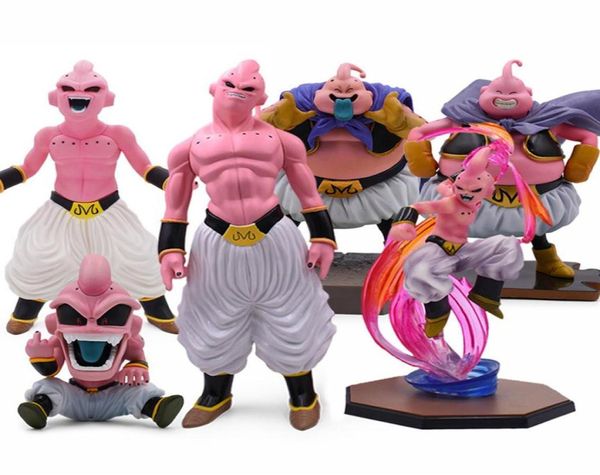 6 Stil 1244 cm ZERO Majin Buu PVC Actionfiguren DBZ Super Saiyajin Figur PVC Sammlermodell Spielzeug 201202332r3371490