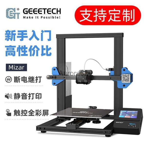 Impressora 3D Tecnologia Jietai Mizar Impressora 3D de alta precisão de tamanho grande quase industrial kit DIY de nível de entrada para uso doméstico YQ240103