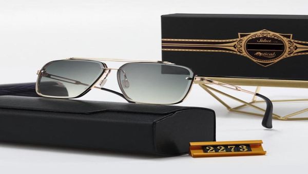 Neueste coole Herren-Sonnenbrille, Sonnenbrille, Designer-Frau, groß, quadratisch, Metall, modisch, Nasensteg-Design, Punk-Brillengestell, luxuriös, Shad3304452