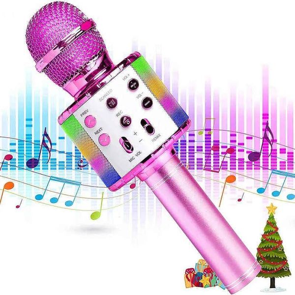 Giocattoli Divertenti per Ragazze di 415 Anni, Microfono Karaoke Portatile per Bambini Regali di Compleanno per Ragazzi di 8 9 10 11 Anni G1224