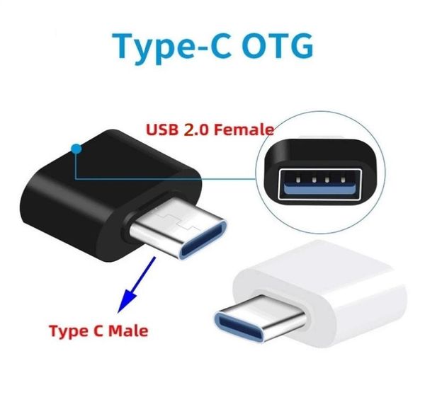 USB 20 Typ C OTG Kabel Adapter USBC Konverter für App 5s plus 4C Samsung Maus Tastatur USB Disk Flash6454624