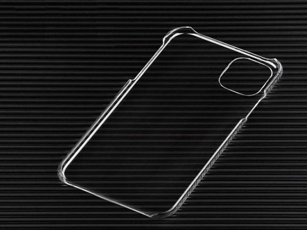 Telefonhüllen für iPhone 11 12 13 Mini Pro Max Ultradünne schlanke transparente PC-Hartschale Kristallklare Kunststoffschale Abdeckung für Samsun9089311