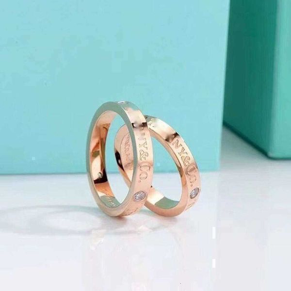 Luxurys designers anéis femininos 1837 casal anel de casamento masculino presente do dia dos namorados para namorada u333