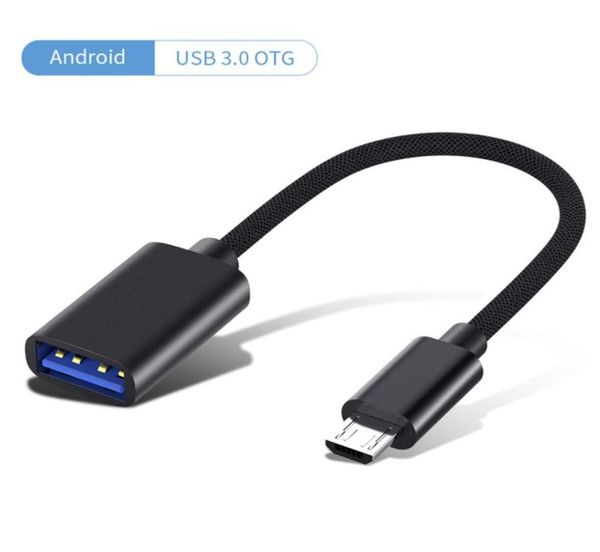 Typec micro usb otg cabo adaptador usb 30 fêmea para tipo c macho cabo adaptador conversor cabo usbc para carro mp4 phone1741456