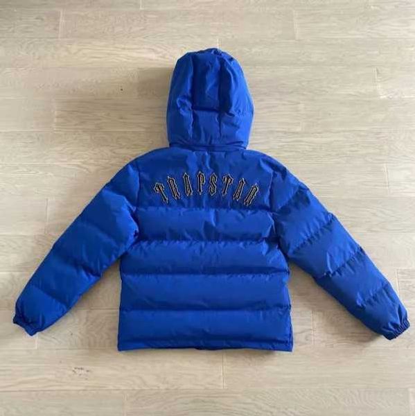 Trapstar casaco inverno puffer mens designer jaquetas à prova de vento à prova de chuva mulheres casaco casaco casual design de moda grosso quente com capuz blusão b3