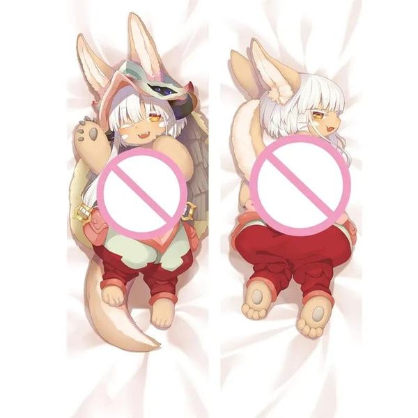 Conjuntos (cama) feitos em papéis principais do abismo garota sexy Nanachi Dakimakura fronha de corpo