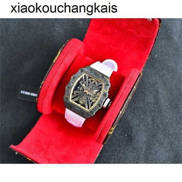 Мужские часы RichadMill Milles ZF Factory с автоматическим механизмом и турбийоном RM1201 Настоящие фантастические превосходные мужские часы YWMB высокого качества, корпус из углеродного волокна montre rich