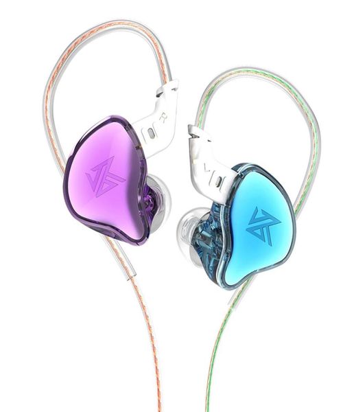 KZ EDC Auricolari cablati HIFI Auricolari bassi In Ear Monitor Cuffie Sport con cancellazione del rumore Cuffie da gioco261V5789480