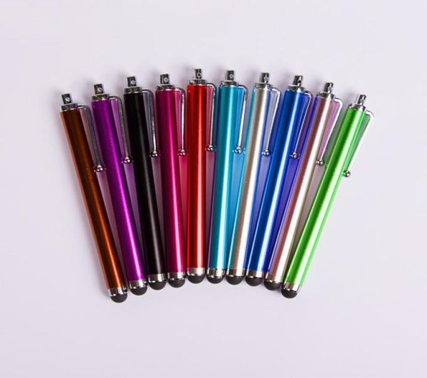 Caneta stylus tela de toque capacitivo para celular universal tablet ipod ipad celular iphone 5 5S 6 6plus5541987