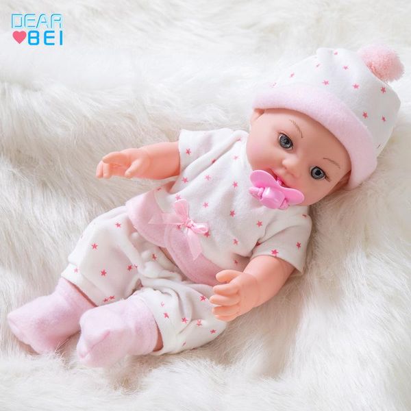 P Dolls Reborn Puppe beruhigt Simation Baby Vinyl Soft Glue Spielzeug Geschenk für Kinder Drop Lieferung Otxvl