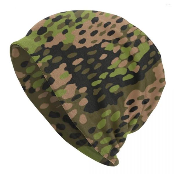 Berretti Camo Skullies Berretti Berretti Streetwear Inverno Caldo Uomo Donna Cappello lavorato a maglia Adulto Germania Braccio militare Camouflage Bonnet Cappelli