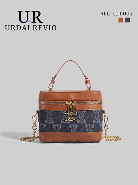 Sacos de sacolas on -line da Top Cellins Original de Wholesale Urdai Revio Arch Bolsa de mão Handheld Womens 2024 Autumn Winter Ur Bucket Box Tidal One ombro Crossbody W With Real L