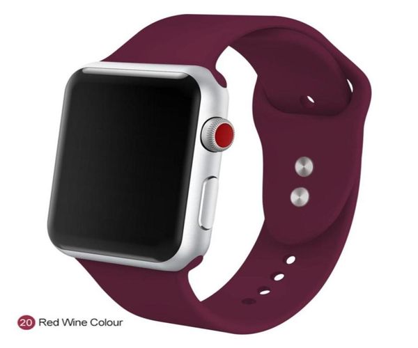 Nova enfermeira pulseiras de silicone smartwatch pino pulseira para apple watch band 38mm 42mm 44mm 40mm silicone iwatch série 3 4 5 6 se 2 7 ac6803229