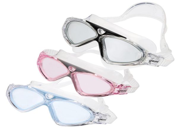Очки для плавания, профессиональные очки для взрослых, женщин и мужчин, очки для плавания, противотуманные защитные очки, регулируемые, черные, синие3806591