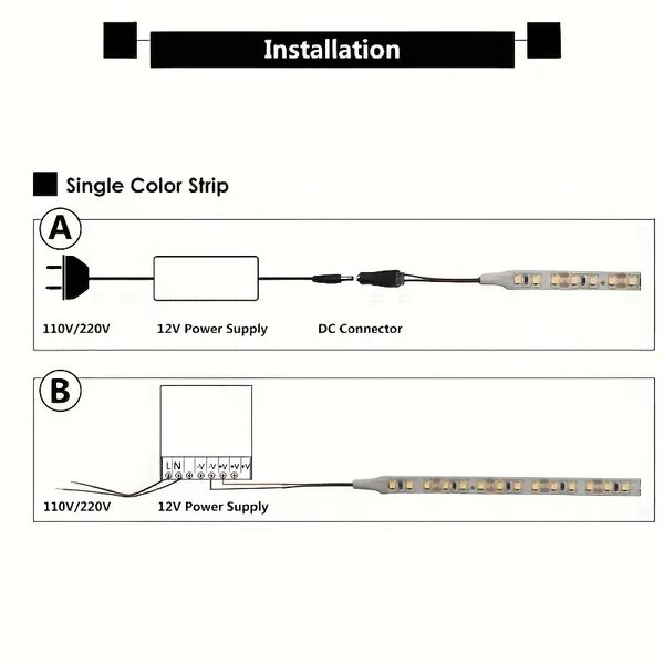 1pc 16.4ft/5m Striscia LED flessibile bianca fredda brillante, Luci di sfondo adesive tagliate fai-da-te, Illumina il tuo ufficio, Adatto per stanza, armadietto, scrivania