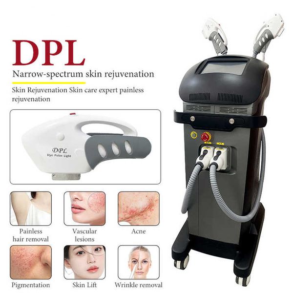 Popular de alta qualidade laser ipl dpl instrumento de remoção de cabelo e-light rejuvenescimento da pele remoção de pigmento beleza laser ipl máquina de remoção de acne