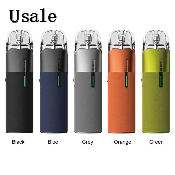 Vaporesso Luxe Q2 Pod Kit Built-in 1000mAh Bateria Dispositivo Vape de ajuste preciso do fluxo de ar com 3ml 0.6ohm 1.0ohm Luxe Q Mesh Pod Cartridge 100% autêntico