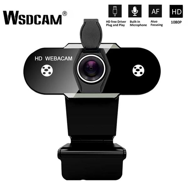 Webcams Full HD 1080p CAM CAMPON CAMERA CONFERIMENTO MICROPHONE VIDEATIVE VIDEA CHIAMATA WorkCamara Web Para PC