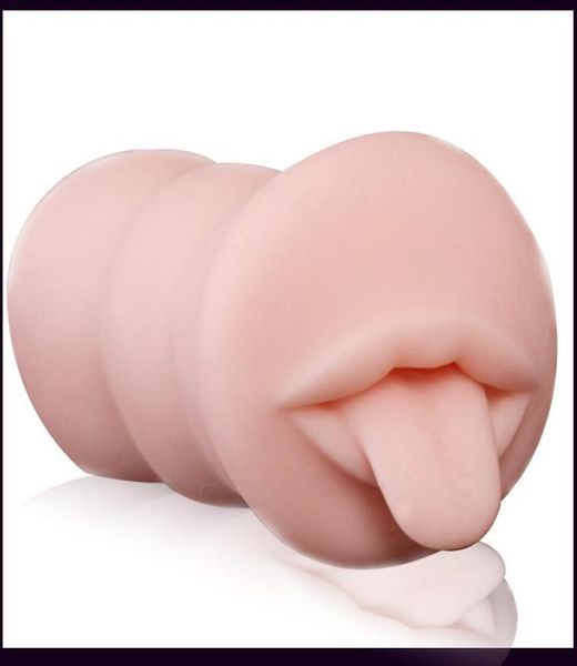 Masturbador masculino realista, sexo oral, língua, boquete, bolso artificial compacto, brinquedo sexual adulto para homens, copo de masturbação 311624419