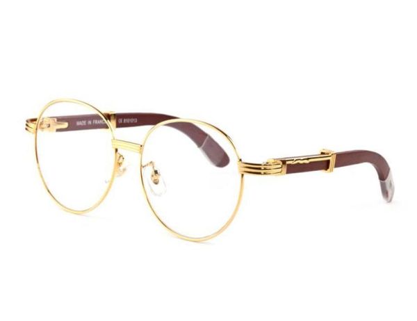 Moda Sport Uomo milionario Occhiali da sole in metallo Uomo Donna Steampunk Occhiali rotondi senza montatura Occhiali da vista vintage retrò Lunette gafas8358907