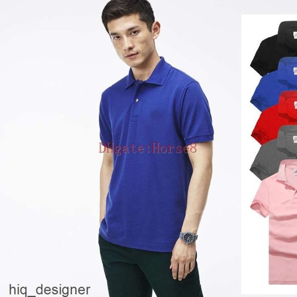 Бестселлер, новая рубашка-поло из крокодиловой кожи, мужские повседневные рубашки с короткими рукавами, мужские однотонные классические рубашки t Plus Camisa 801 ''gg'' ZTUI