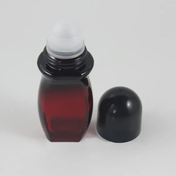 Bottiglie di stoccaggio Bottiglia di profumo in vetro con deodorante roll-on da 50 ml con 1,7 once
