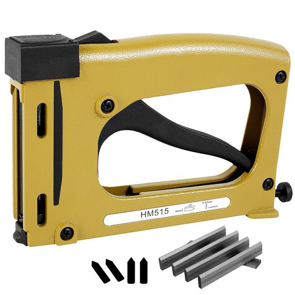 Quadro arma nailer com 1000 pçs unhas manual ponto flexível tacker enquadramento pino grampeador imagem ponto de enquadramento driver ferramenta quadro de imagem 240103