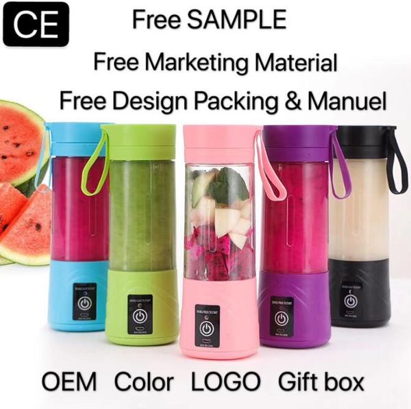 380ml portátil mini espremedor elétrico carregamento usb frutas laranja limão liquidificador smoothie milkshake fabricante cozinha automático espremedor fresco