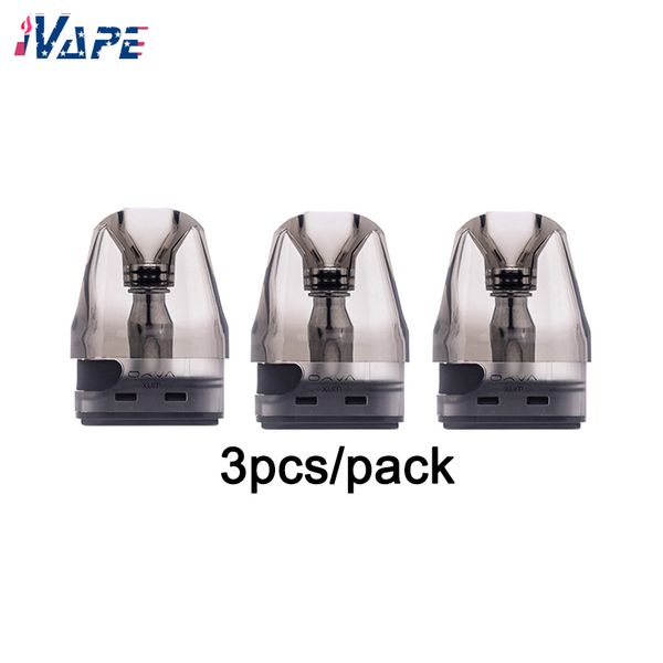 OXVA Xlim V2 Pod-Kartusche, 2 ml, seitliche Füllung, sehr auslaufsicher, für Kits der Xlim-Serie, 0,6 Ohm/0,8 Ohm/1,2 Ohm Spulenoptionen, 3 Stück/Packung