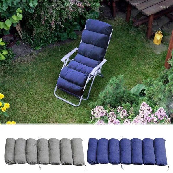 Pillow Stuhl mit hoher Rückenlehne, Allwetter-Ersatzdeck, Gartensitz, schmutzabweisende Polyesterfüllung, für den Außenbereich, für Veranda