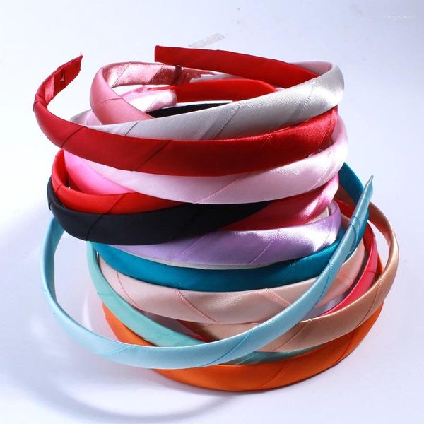 Acessórios de cabelo 200pcs fita de moda coberta de resina headbands para meninas mulheres elásticas hairband u escolher cor