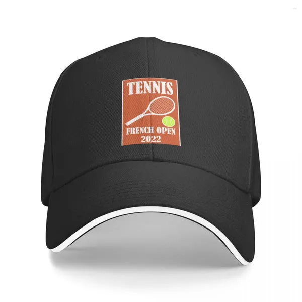 Cappellini da baseball Open di Francia 2024 Tour di tennis Berretto da baseball Cappello da camionista Cappelli da rugby da uomo da donna