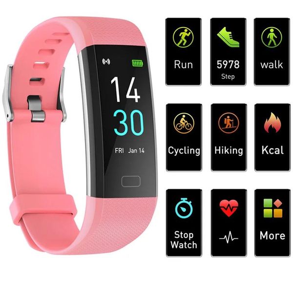 Uhren Smartwatch S5 Gesundheitsarmband der zweiten Generation zur Messung der Herzfrequenz, Temperatur, Blutdruck, Sportuhr