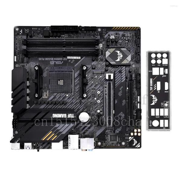 Motherboards Motherboards ASUS TUF GAMING B550MPLUS Motherboard Sockel AM4 DDR4 Für AMD B550M B550 Original Desktop PCIE 4,0 M.2 verwendet