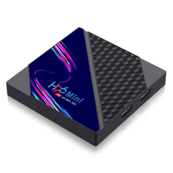 Box H96 Mini V8 Android 10.0 Smart TV Box RK3228A 2G16G 1G8G Quad Core 2.4G Wifi 4K Supporto