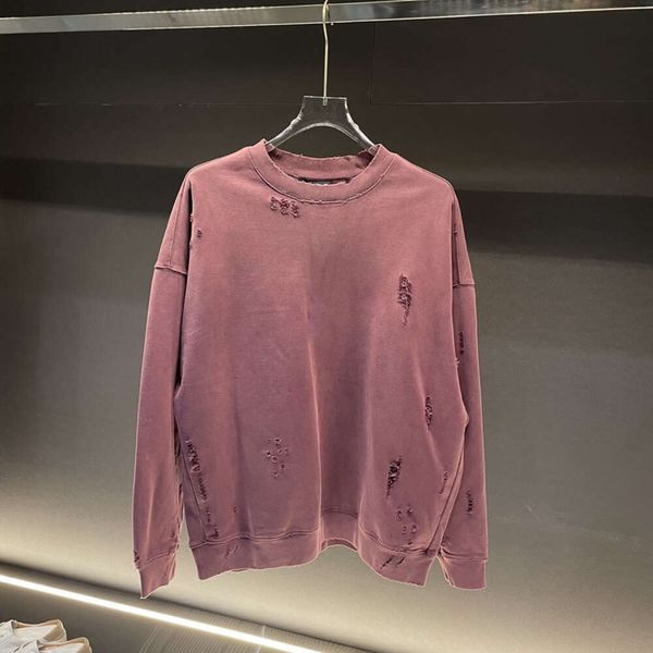 Damen-Kapuzenpullover, Sweatshirts, First Tier Brand Cut Label, Damenbekleidung, große Marke, Außenhandel, Export, Waisenherbsttrend, langärmlig, Rundhalsausschnitt, modische Loos