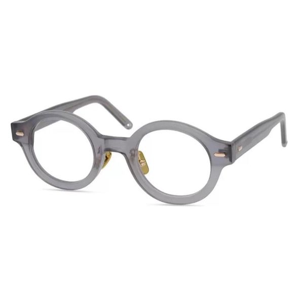 Männer Optische Gläser Brillen Rahmen Marke Retro Frauen Runde Brillengestell Reinem Titan Nase Pad Myopie Brillen mit Brille Cas3100585