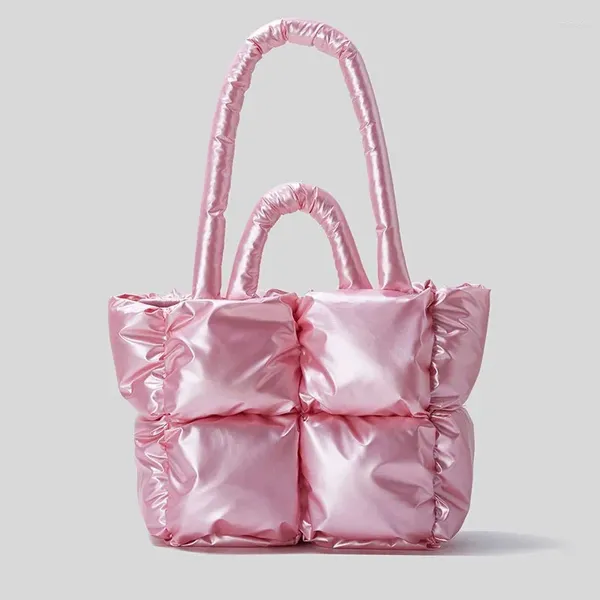 Вечерние сумки 2024 Зимние женские космические хлопковые модные роскошные дизайнерские сумки Женская сумка на плечо Женская сумка Bolsas Sac A Main
