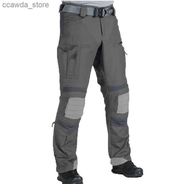 Calças masculinas calças táticas militares do exército dos EUA calças de carga roupas de trabalho uniforme de combate paintball multi bolsos roupas táticas dropship q240104