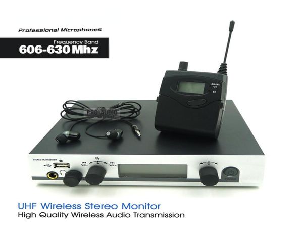 Sistema wireless per monitor UHF professionale EW300 IEM G3 con trasmettitore da cintura stereo in-ear per performance sul palco di voci dal vivo5218069