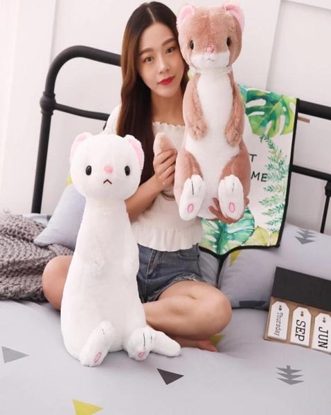 Sevimli oturma gelincik peluche peluş plush pluszaki oyuncaklar gelincik bebek rahat çocuk rahatlatıcı bebekler yumuşak bebek oda ev dekorasyonu 50cm 24998073