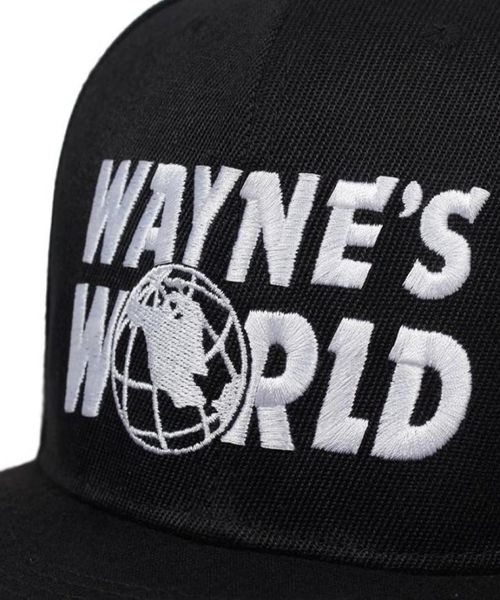 FashionWayne039s World Hat Kostüm Waynes World Baseball Caps Unisex Earth Hats bestickte Trucker Dad Hat Unisex Cap4762285