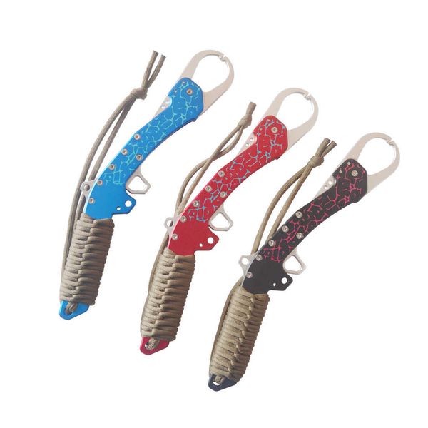 Promozione Attrezzatura per impugnatura a labbro Accessori Accessori Pinza per labbro da pesca Pinza per pesce in alluminio per acqua salata Pinza per labbro da pesca