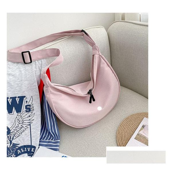 Borse da esterno Ll Borsa da donna Tote Bag Carry On Mini Donna Mano per borse con cerniera Crossbody Ll556 Drop Delivery Sport all'aperto Dhojq