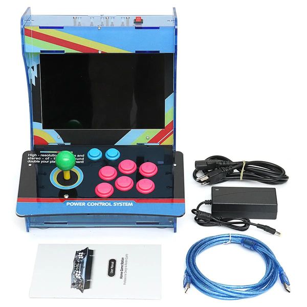 Jogadores PandoraBox 5S 1299 em 1 Single Player Joystick Arcade Game Console com tela de exibição