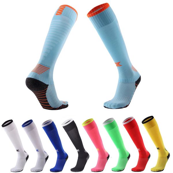 Hochwertige Fußballsocken Unisex-Baumwollstrümpfe Männer Fußball Outdoor Atmungsaktive Anti-Rutsch-Socke mit Handtuchsohle Kompressionsstrumpf 240104